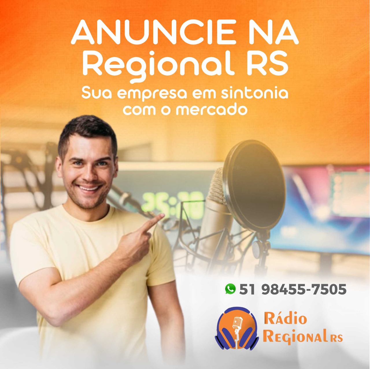 Seja um parceiro da Rádio Regional RS